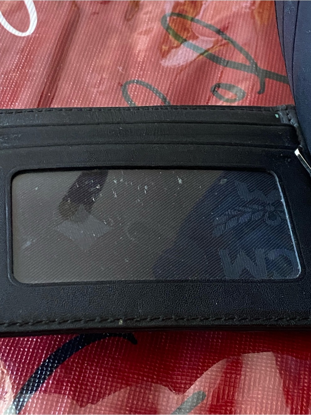 MCM Black Signature Monogram Leather Wallet - Picture 4 of 11